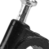 Picture of 1/4" Blk nail clamps 