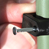 Picture of 1/4" Blk nail clamps 